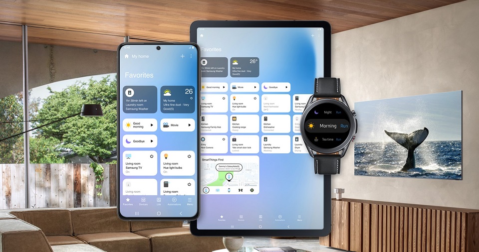 Samsung SmartThings Now Has a TV-Centric User Interface, QR Codes & a Map View